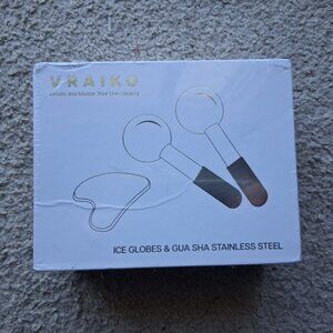 Vraiko Ice Globes & Gua Sha Facial Tool Set